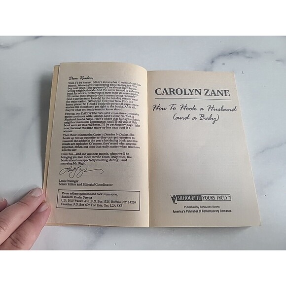How To Hook A Husband And A Baby By Carolyn Zane Paperback - Picture 3 of 10